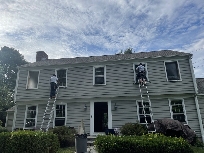 A few windows removed